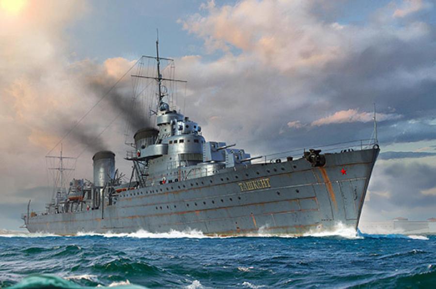 Trumpeter 1/700 Russian Destroyer Taszkient 1940