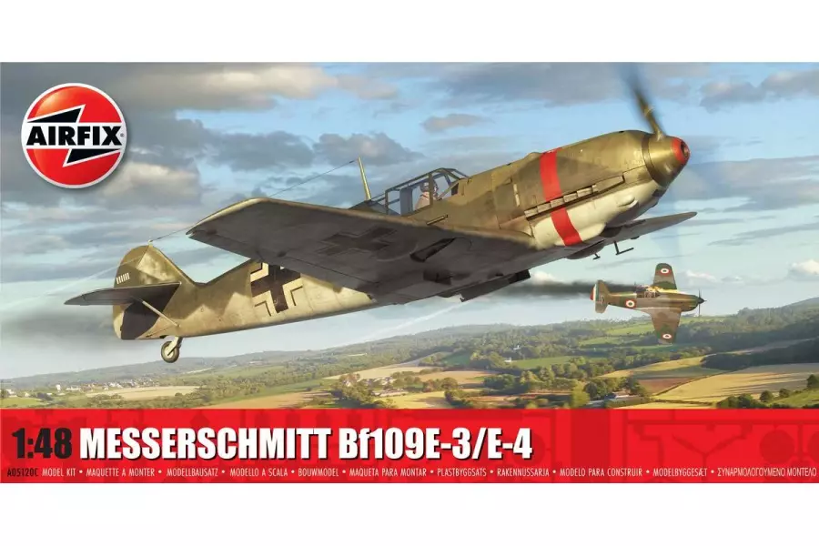 Airfix 1/48 Messerschmitt Bf109E-3/E-4