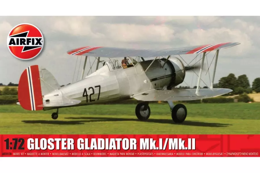 Airfix 1/72 Gloster Gladiator Mk.I/Mk.II