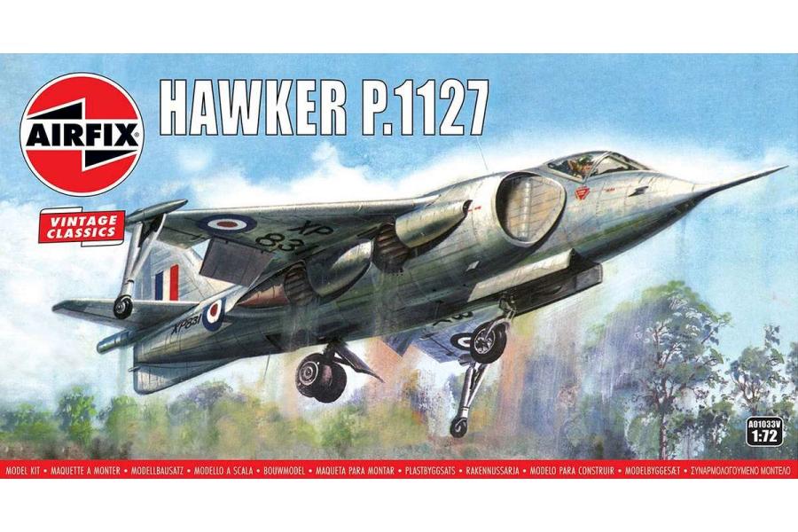 Airfix 1/72 Hawker P.1127 (Vintage Classics)