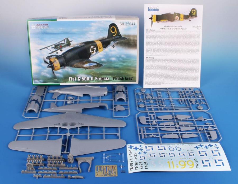 Special Hobby 1/32 Fiat G.50-II Freccia "Finnish Aces"