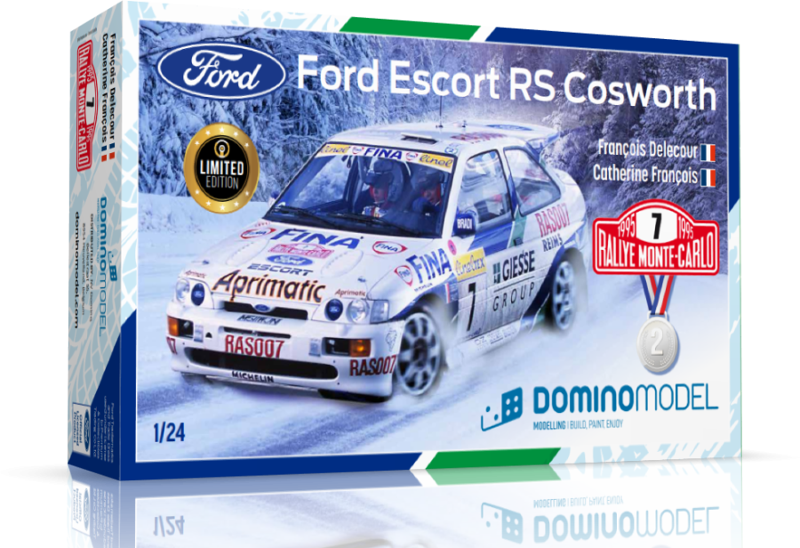 Dominomodel 1/24 Ford Escort RS Cosworth (Limited ed.)