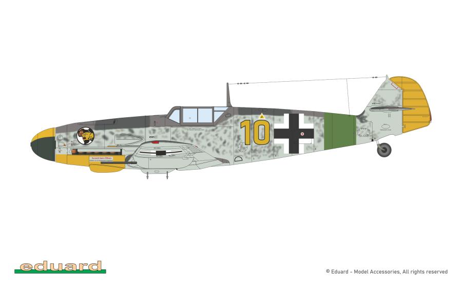 Eduard 1/48 Bf 109G-4  Weekend edition