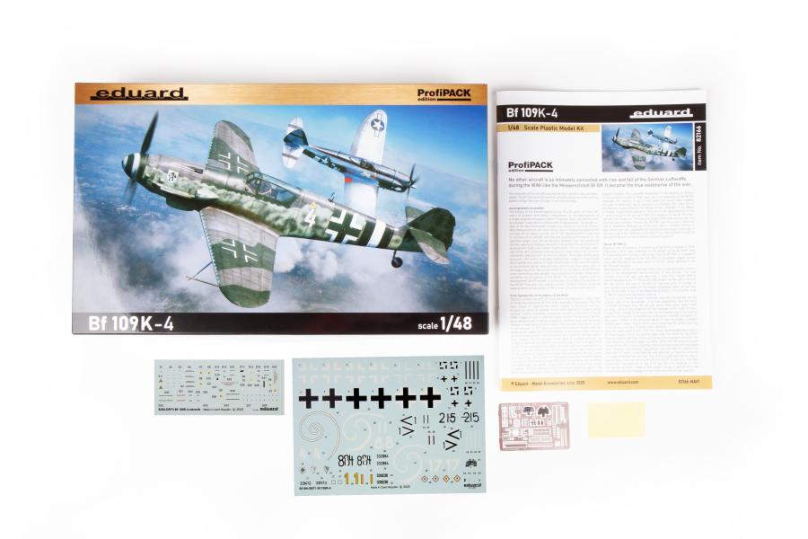 Eduard 1/48 Bf 109K-4, Profipack