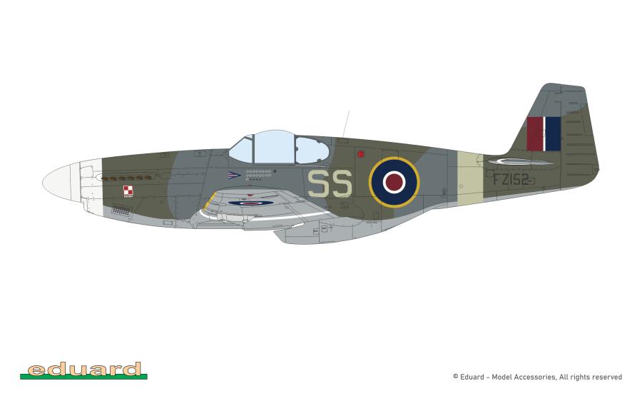 Eduard 1/48 Mustang Mk.III Profipack