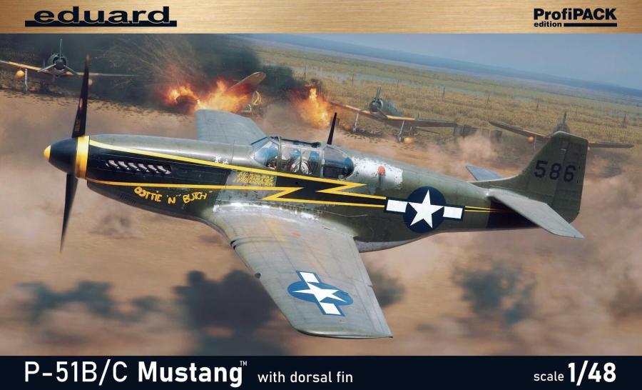 Eduard 1/48 P-51B/C Mustang with dorsal fin