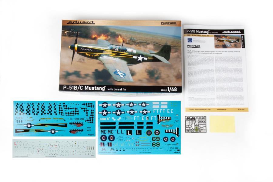 Eduard 1/48 P-51B/C Mustang with dorsal fin