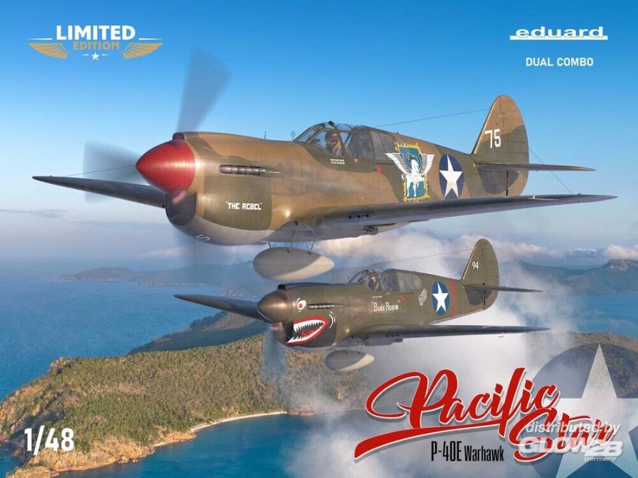 Eduard 1/48 Pacific Star P-40E Warhawk Dual Combo