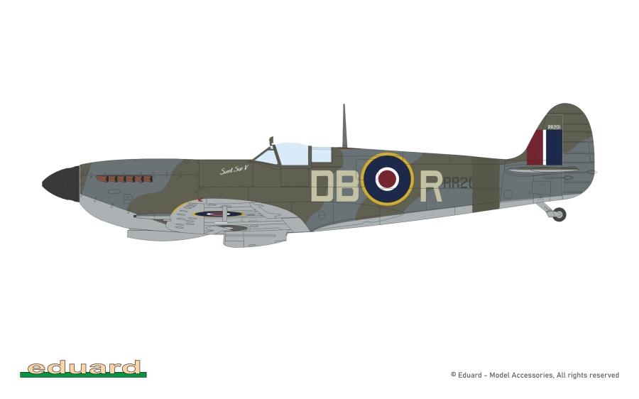 Eduard 1/48 Spitfire Mk.IXe Profipack