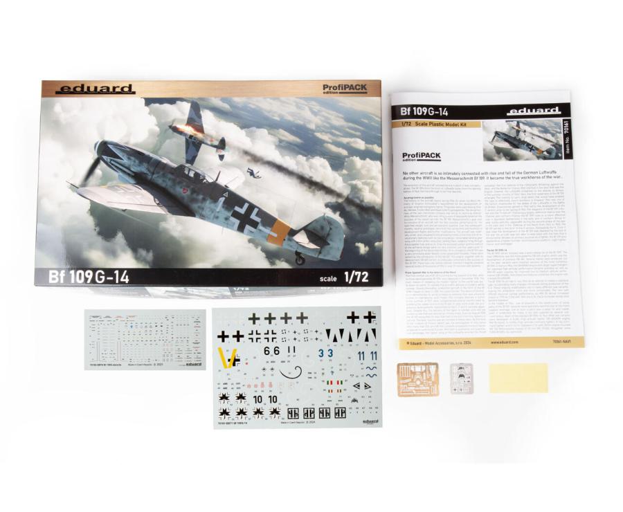 Eduard 1/72 Bf 109G-14  Profipack