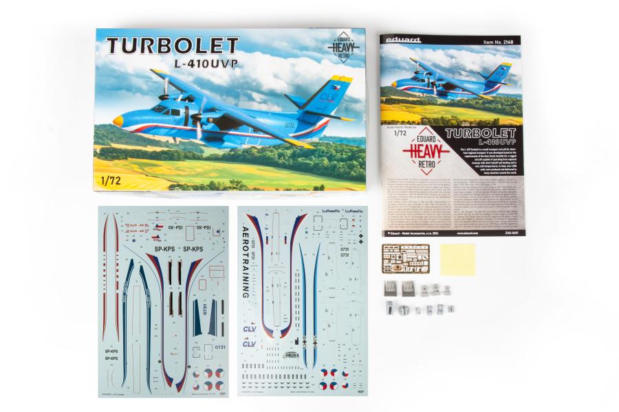 Eduard 1/72 L-410UVP Turbolet