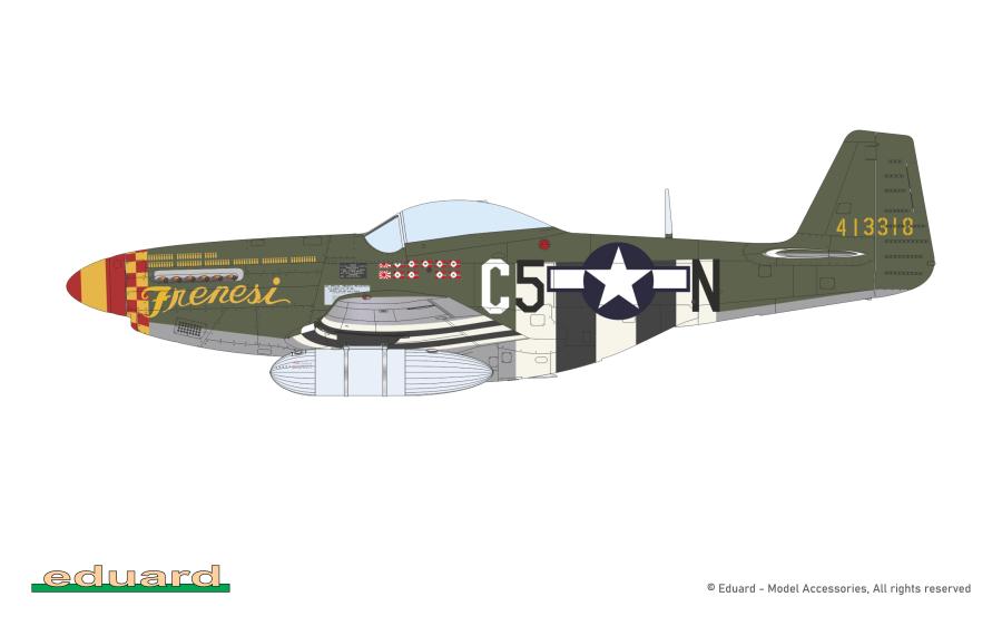 Eduard 1/72 P-51D-5 Mustang Profipack