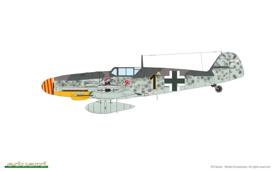 Eduard 1/48 Bf 109G-6 Erla Weekend edition