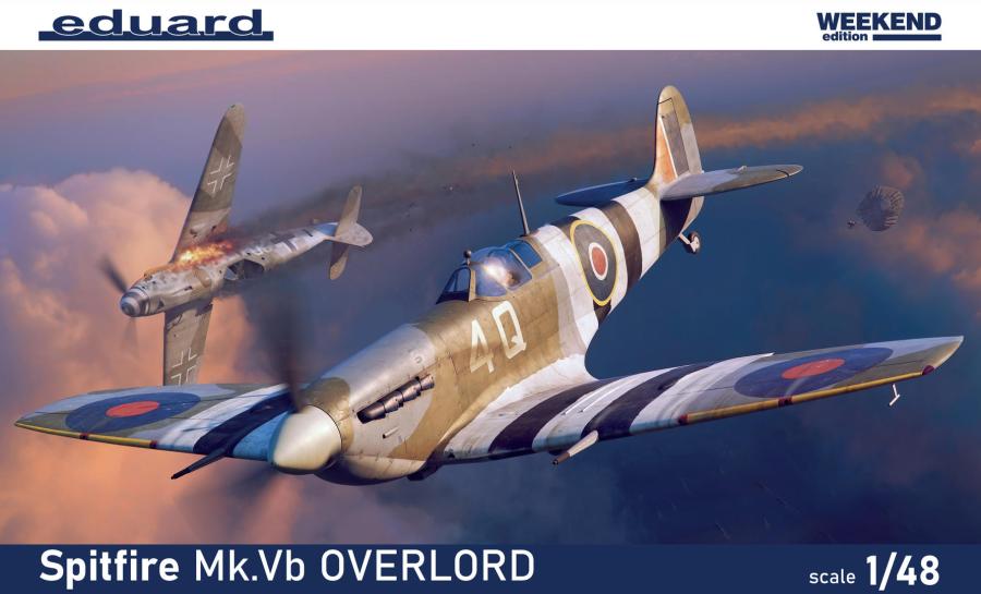 Eduard 1/48 Spitfire Mk.Vb Overlord, Weekend edition