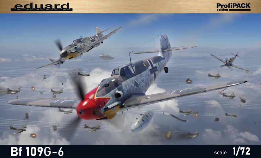 Eduard 1/72 Bf 109G-6, Profipack