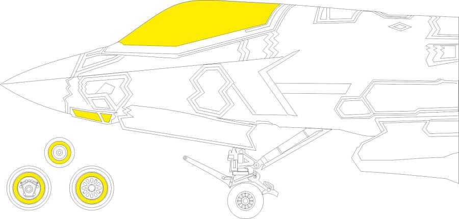 Eduard 1/72 Masking set for Tamiya F-35B