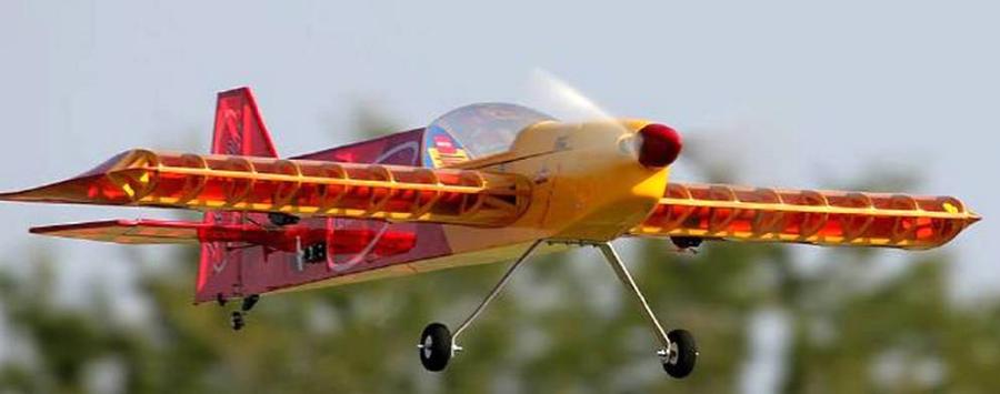 Harrier 3D 1513mm wingpänn 15-20cc( 90-110 2-stroke) Red