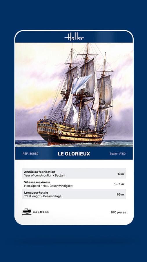 Heller 1/150 Le Glorieux