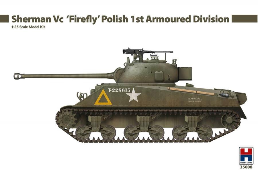 Hobby 2000 1/35 Sherman Vc "Firefly", Polish 1st Armoured Division