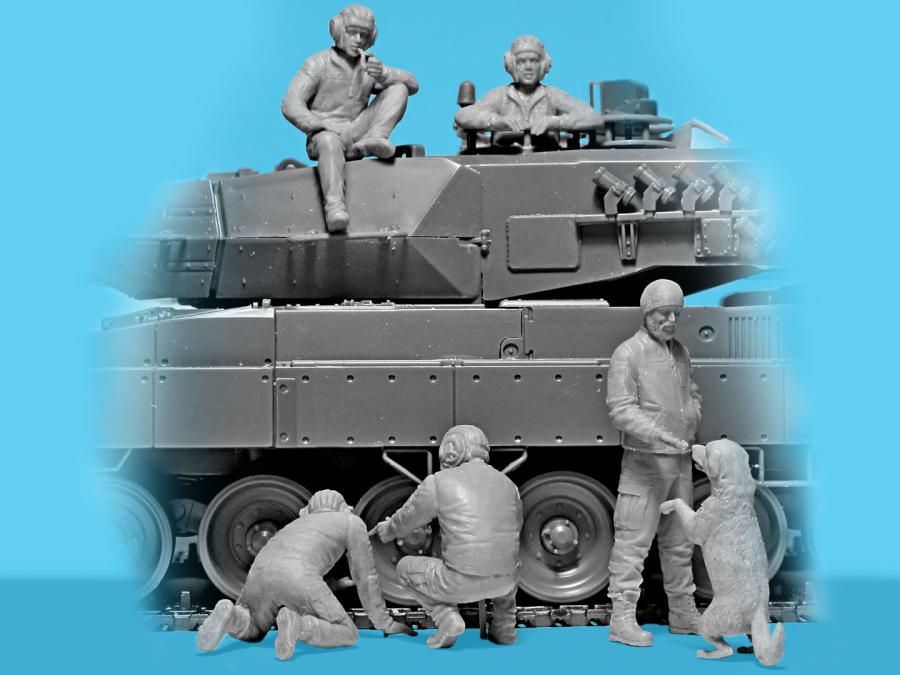 ICM 1/35 Leopard crew of the Armed Forces of Ukraine