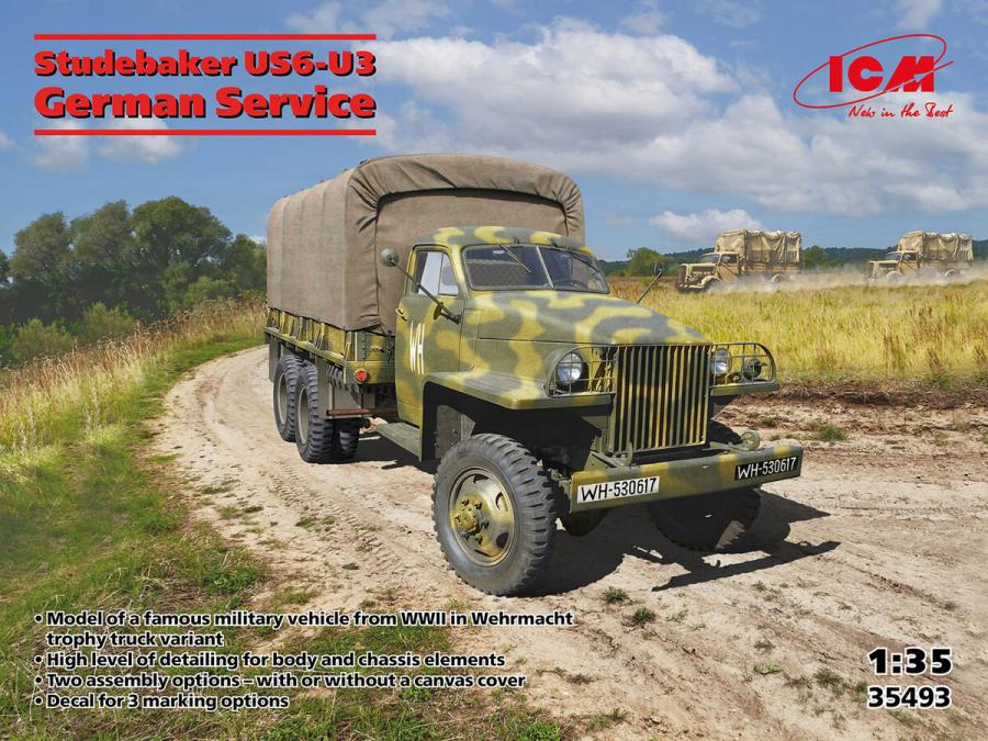 ICM 1/35 Studebaker US6-U3 in German Service