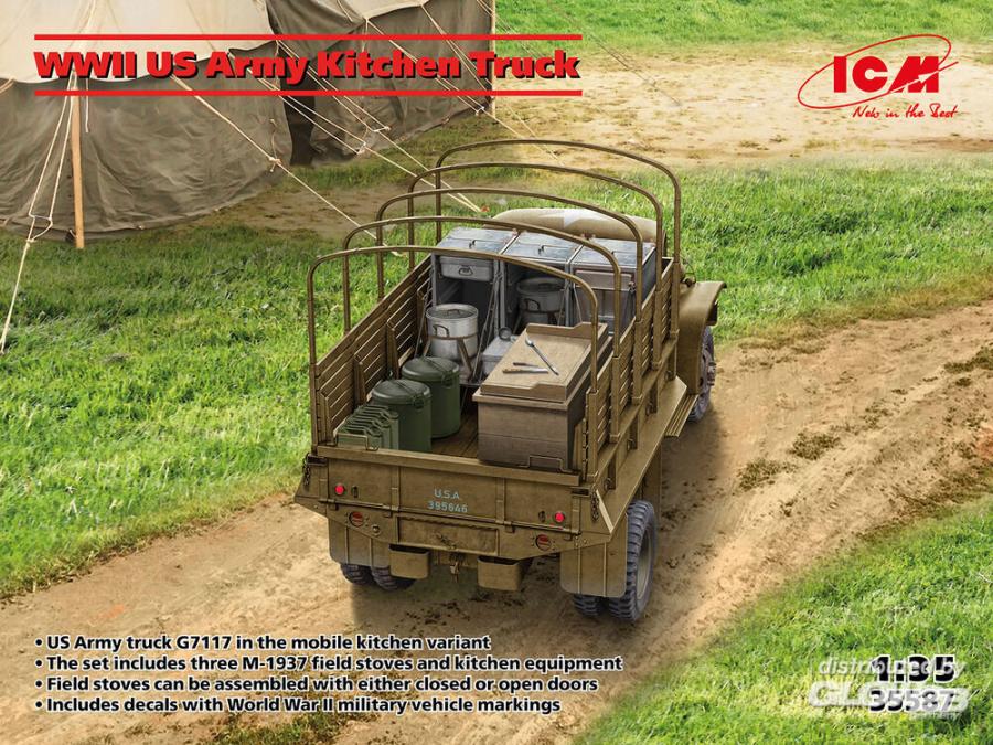 ICM 1/35 WWII US Army Kitchen Truck