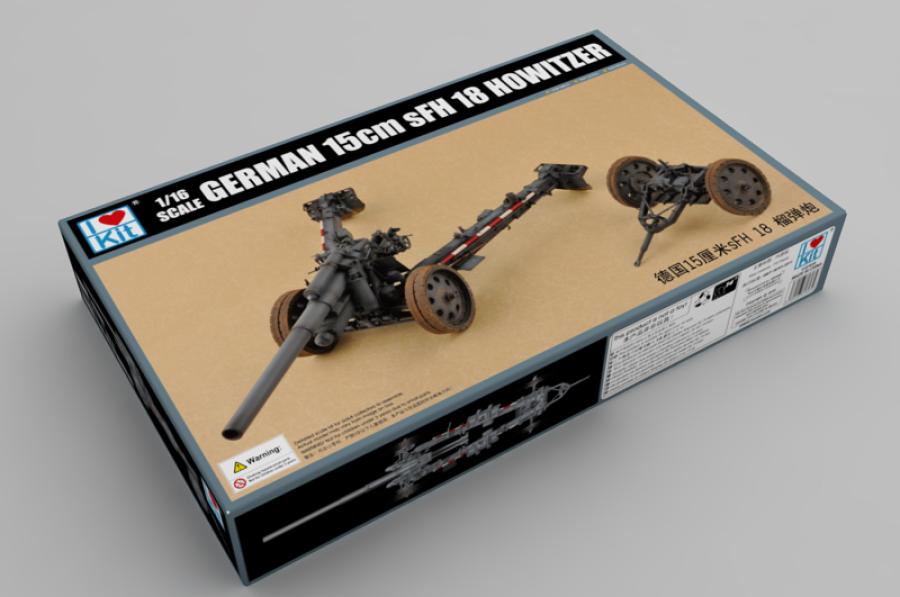 Ilovekit 1/16 German 15cm sFH 18 Howitzer