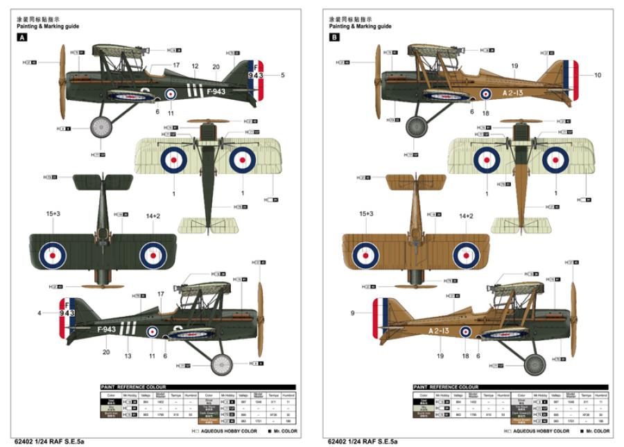 Ilovekit 1/24 RAF S.E.5a