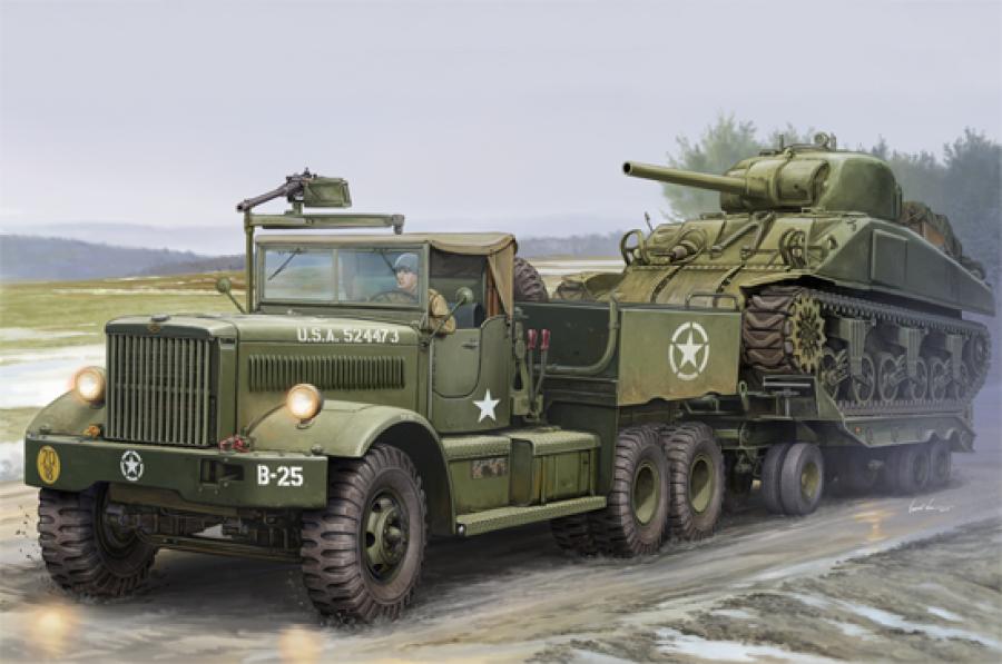 Ilovekit 1/35 M19 Tank Transporter with Soft Top Cab