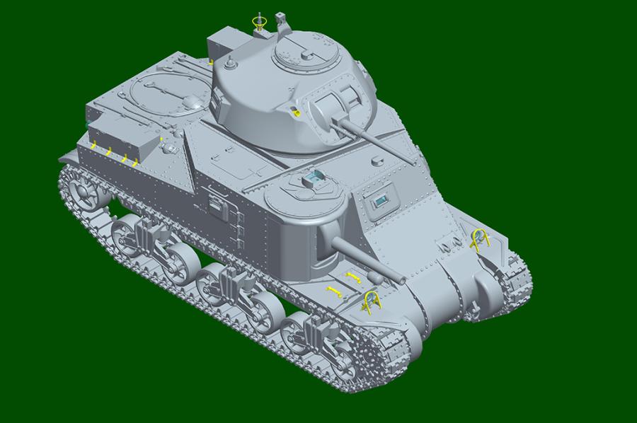 Ilovekit 1/35 M3 Grant Medium Tank