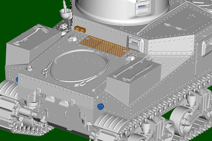 Ilovekit 1/35 M3 Lee Medium Tank