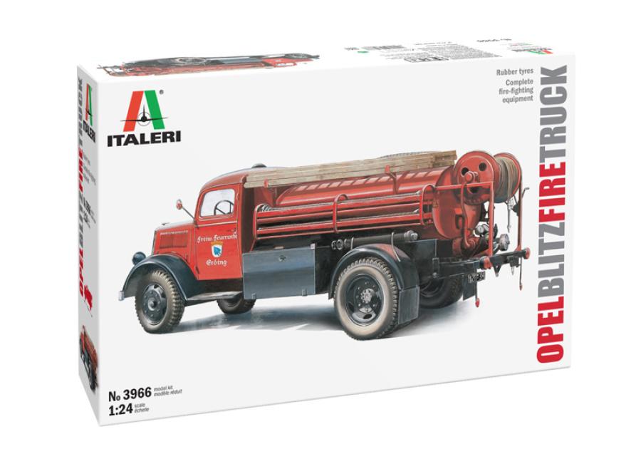 Italeri 1:24 Open Blitz Fire Truck