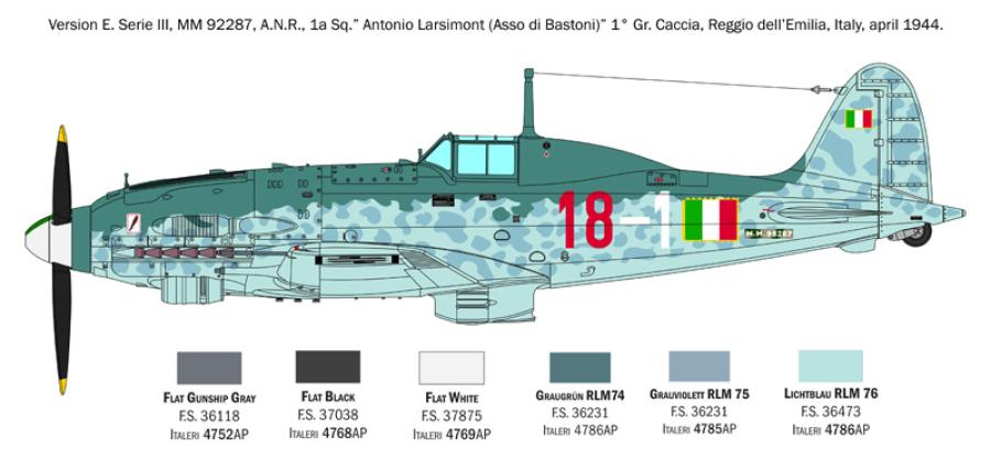 Italeri 1:32 Macchi MC.205 "Veltro"