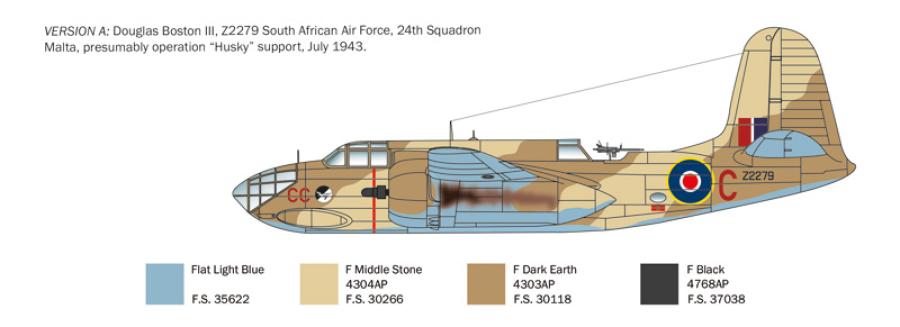 Italeri 1:48 Boston III /  A-20 B/C Havoc