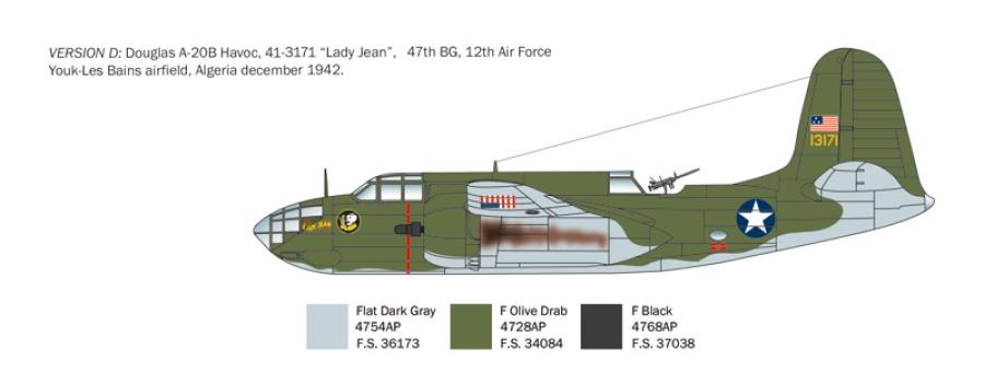 Italeri 1:48 Boston III /  A-20 B/C Havoc