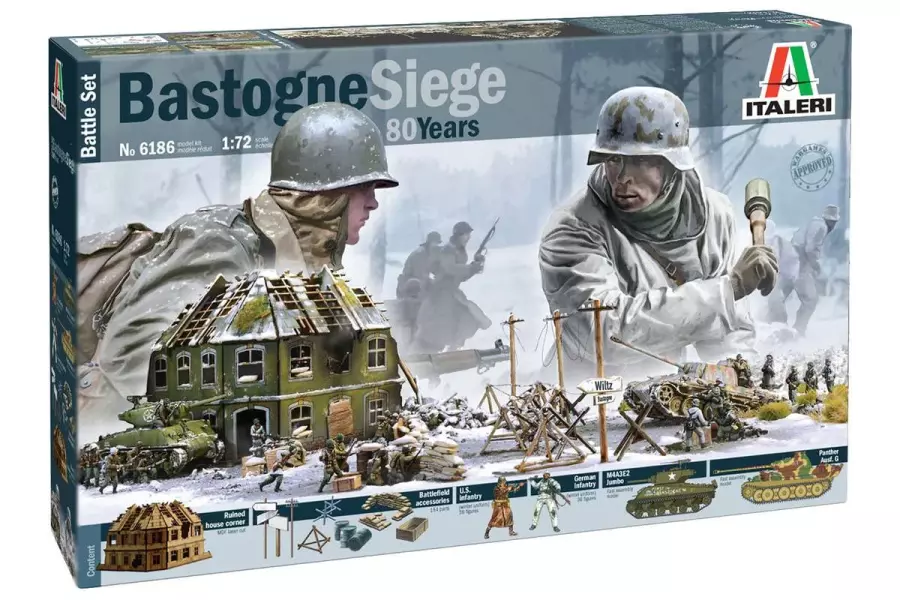 Italeri 1:72 Battleset Bastogne Siege