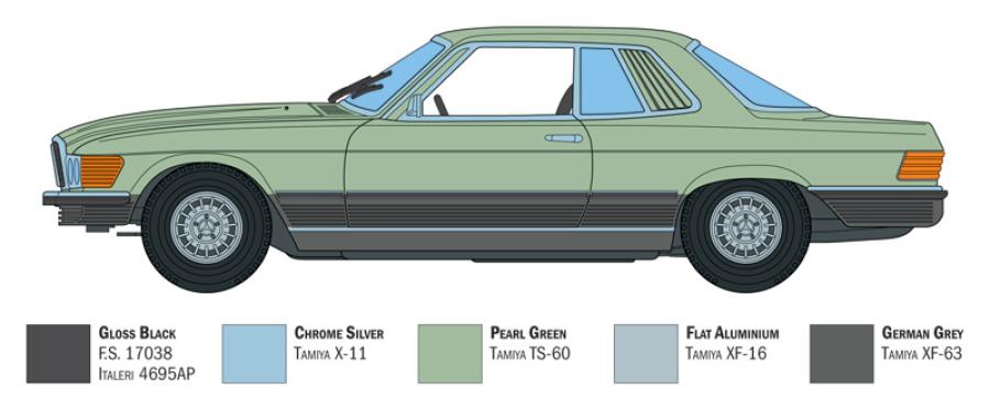 Italeri 1:24 Mercedes 500 SLC