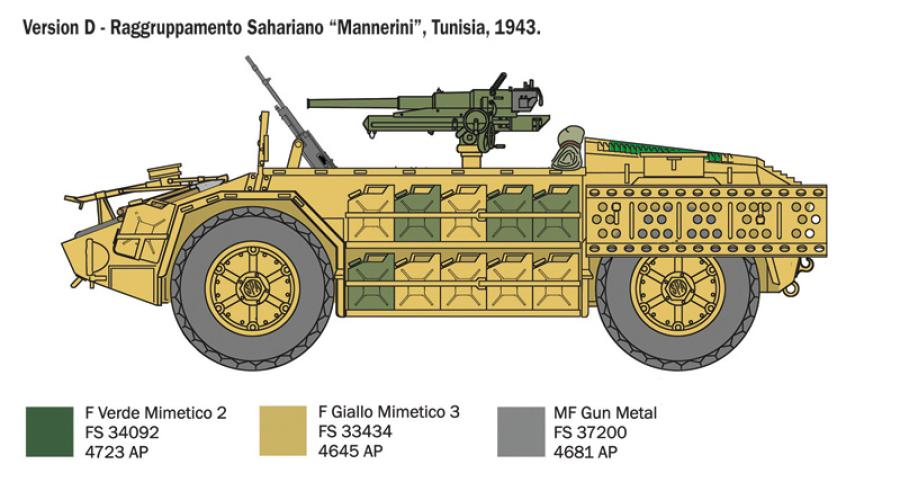 Italeri 1/35 AS 42 Sahariana