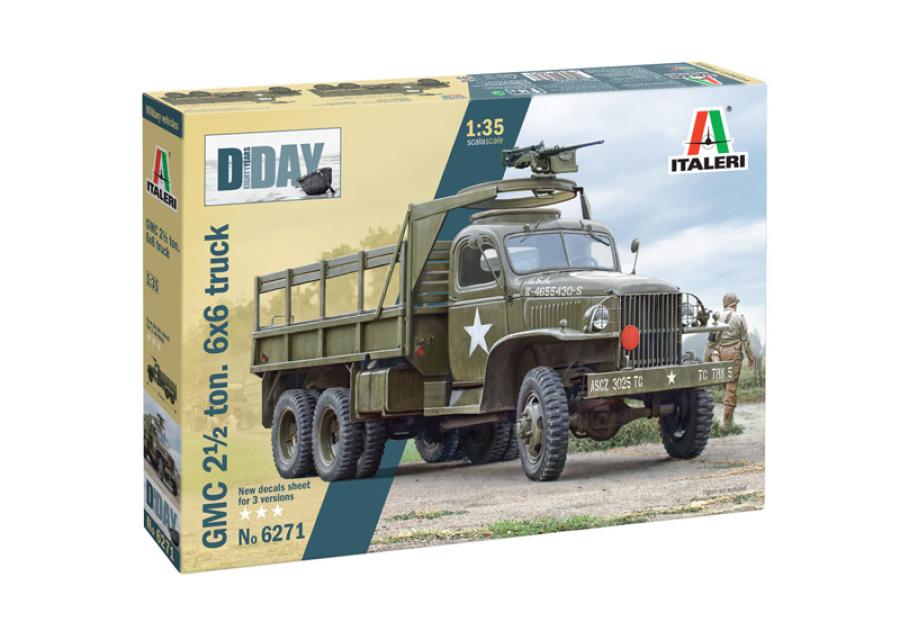 Italeri 1:35 GMC 2 1/2 ton 6x6 truck