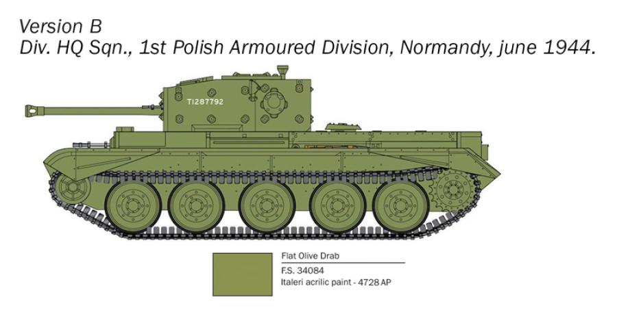 Italeri 1/56 Cromwell Mk. IV