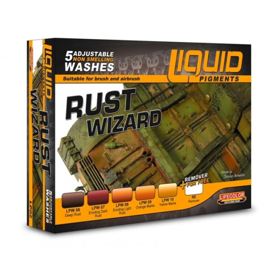 Lifecolor Rust Wizard 6 x 22 ml