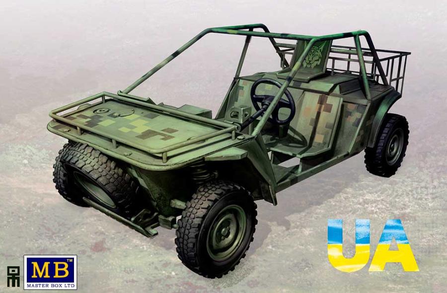 Masterbox 1/35 Buggy Mongoose. The Ukrainian Combat Vehicle, basic version