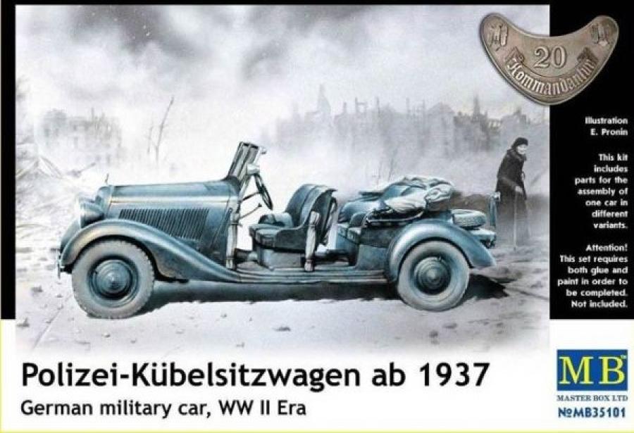 Masterbox 1:35 Polizei-Kubelsitzwagen ab 1937