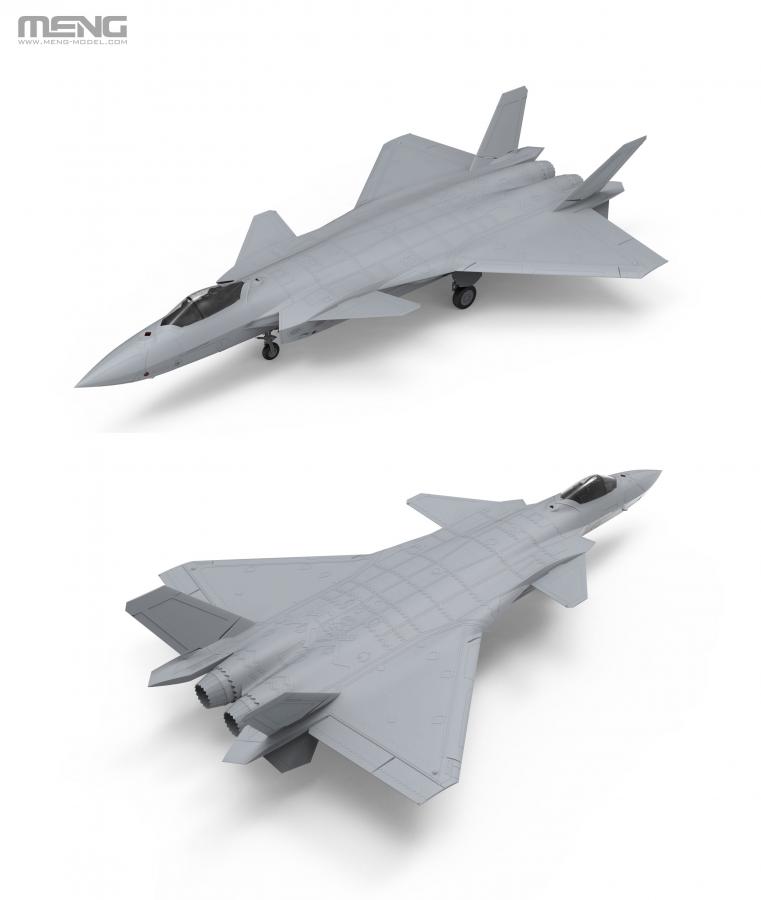 Meng 1/48 Chinese J-20 Stealth Fighter