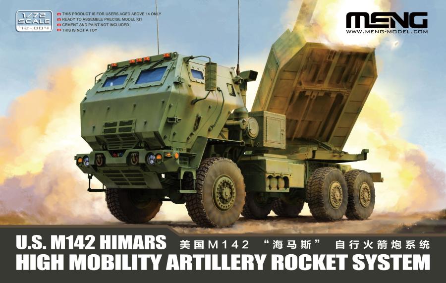 Meng 1/72 U.S. M142 HIMARS High Mobility Artillery Rocket System