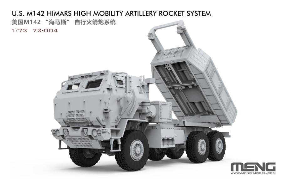 Meng 1/72 U.S. M142 HIMARS High Mobility Artillery Rocket System