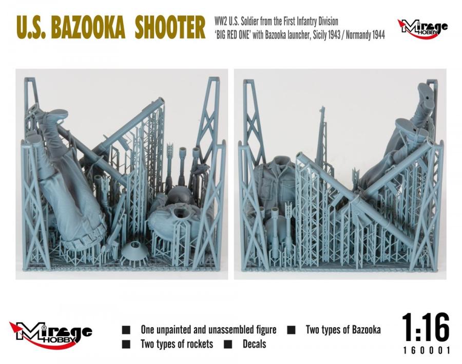 Miragehobby 1/16 U.S. Bazooka Shooter