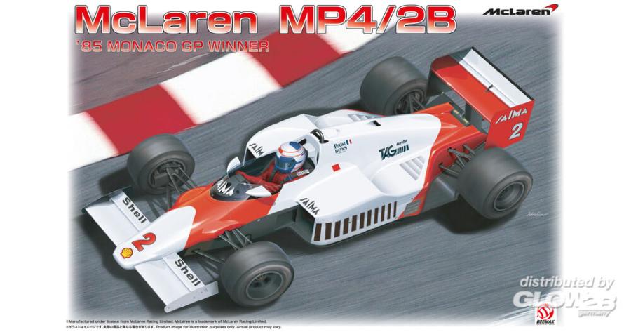 Nunu 1/20 McLaren MP4/2B '85 Monaco GP