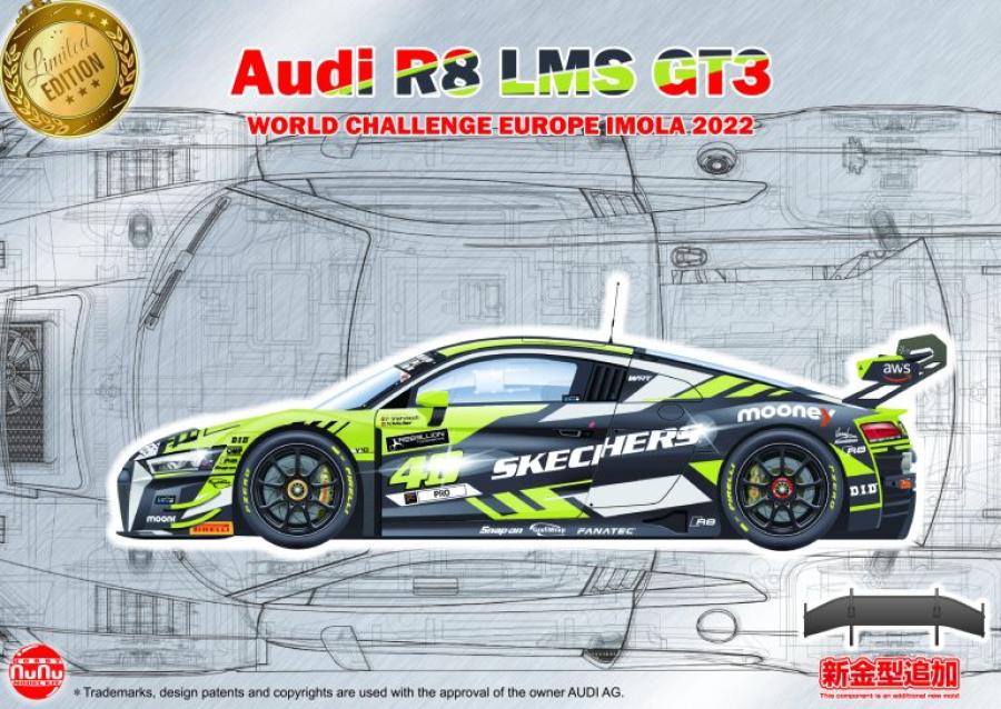 Nunu 1/24 Audi R8 LMS GT3 Imola 2022