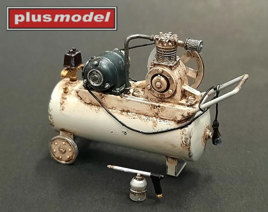 Plusmodel 1/35 German compressor WWII